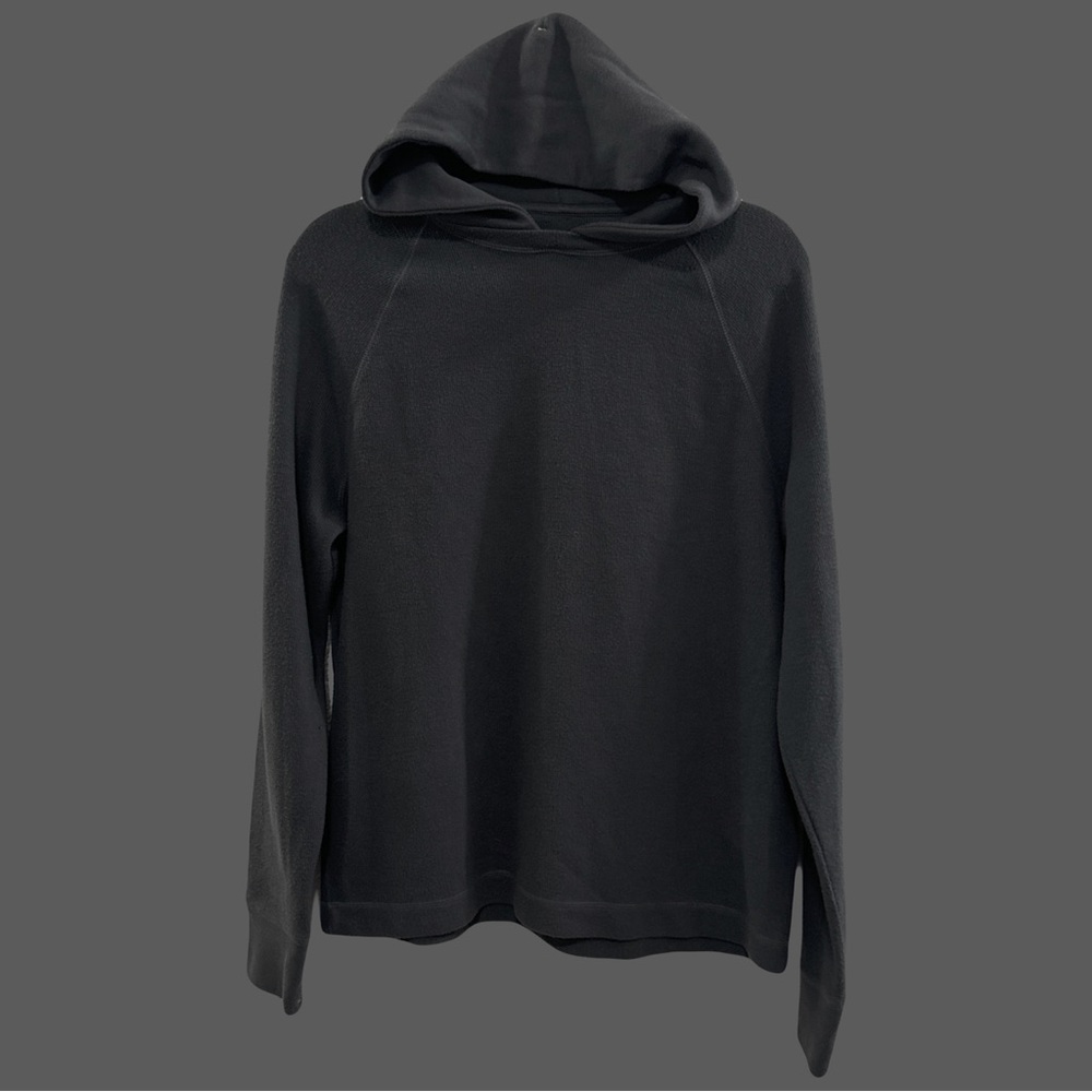 Grey Banana Republic Waffle Pull Over Hoodie